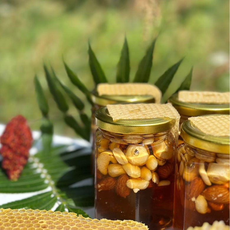 Chitrali Natural Raw Honey 500g | Family Size Jar