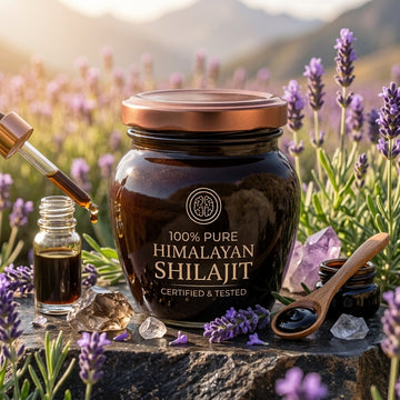 100% Pure Himalayan Shilajit Resin | Certified & Organic Natural Energy Booster
